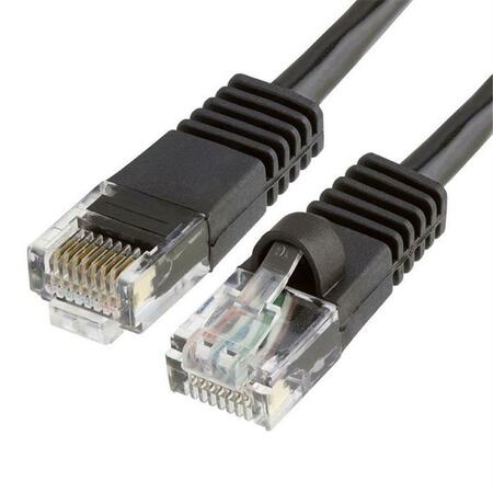 CMPLE 350 MHz RJ45 Cat5e Ethernet Network Patch Cable - 3 ft. - Black 801-N